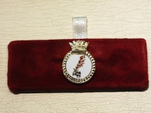 HMS Avenger lapel pin - Click Image to Close